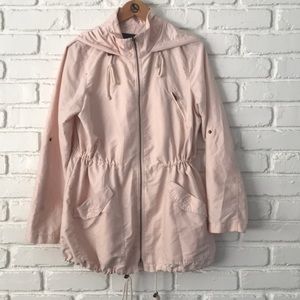 Forever 21 Baby/Pastel Pink Utility Jacket
